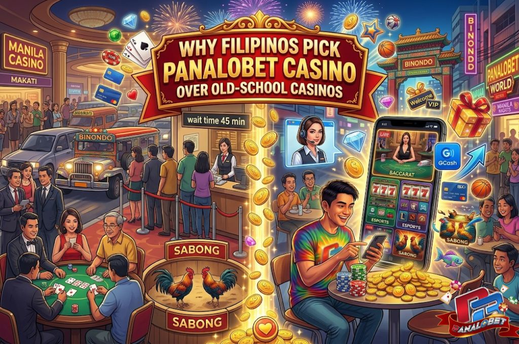 Why Filipinos Pick Panalobet Casino Over Old-School Casinos
