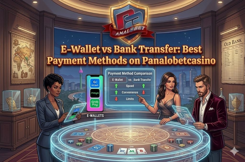 E-Wallet vs Bank Transfer Best Payment Methods on Panalobetcasino