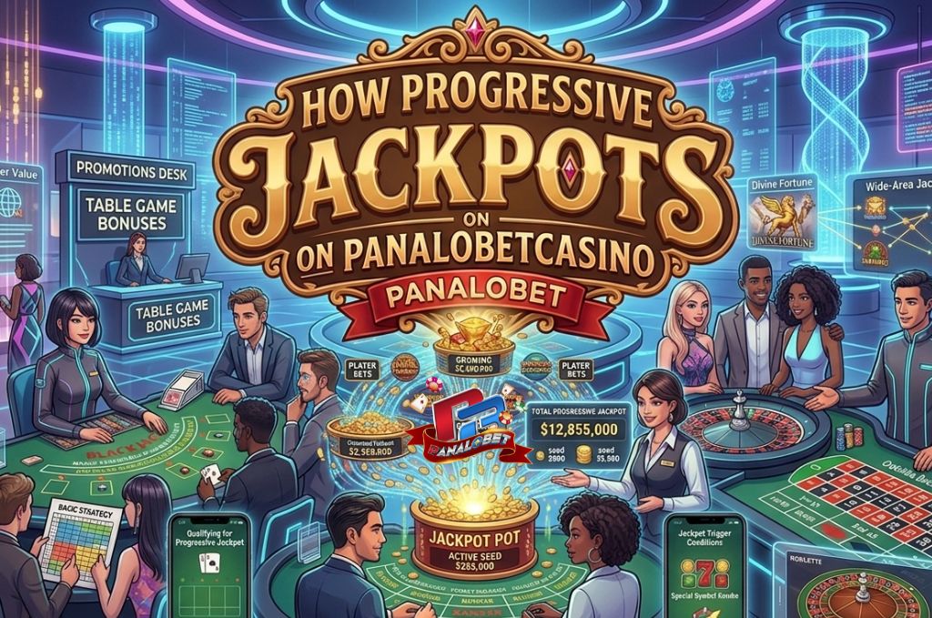 How Progressive Jackpots Work on Panalobetcasino