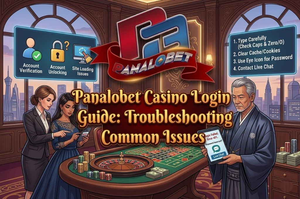 Panalobet Casino Login Guide: Troubleshooting Common Issues