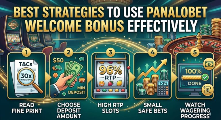 Best Strategies to Use Panalobet Welcome Bonus Effectively