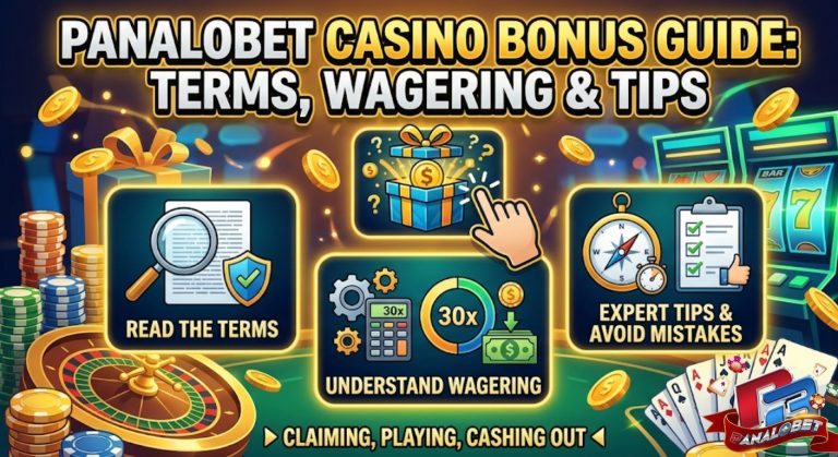 Panalobet Casino Bonus Guide Terms, Wagering & Tips