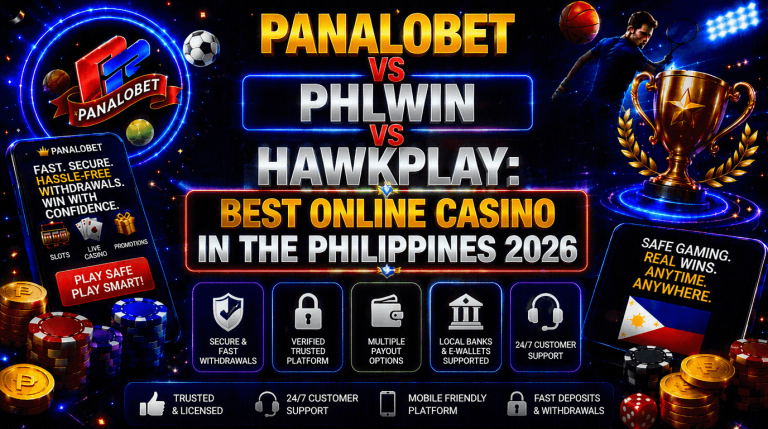 Panalobet vs PHLWin vs Hawkplay: Best Online Casino in the Philippines 2026