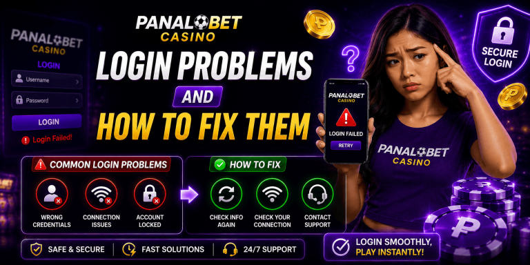 Panalobet Login Problems and How to Fix Them